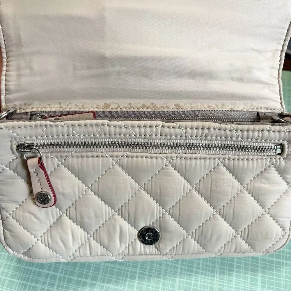 MZ WALLACE Crosby Convertible Wristlet Wallet - Mushroom